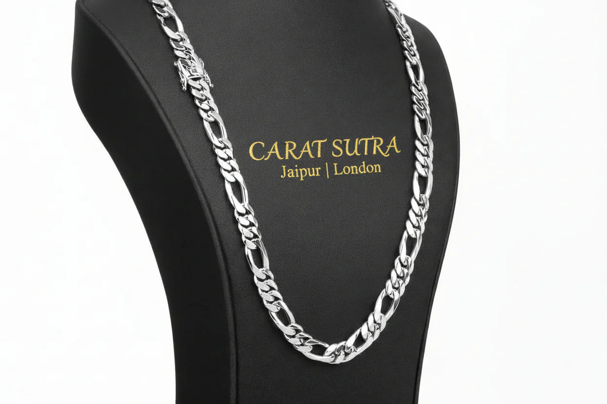10mm Wide Solid Figaro-Cuban Link Chain |925 Sterling Silver Chain | Men's Jewelry | With Certificate of Authenticity and 925 Hallmark - Image 5