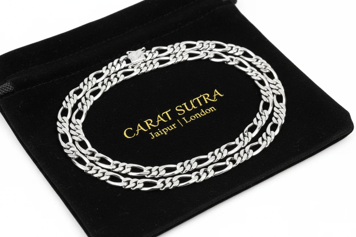 10mm Wide Solid Figaro-Cuban Link Chain |925 Sterling Silver Chain | Men's Jewelry | With Certificate of Authenticity and 925 Hallmark - Image 6