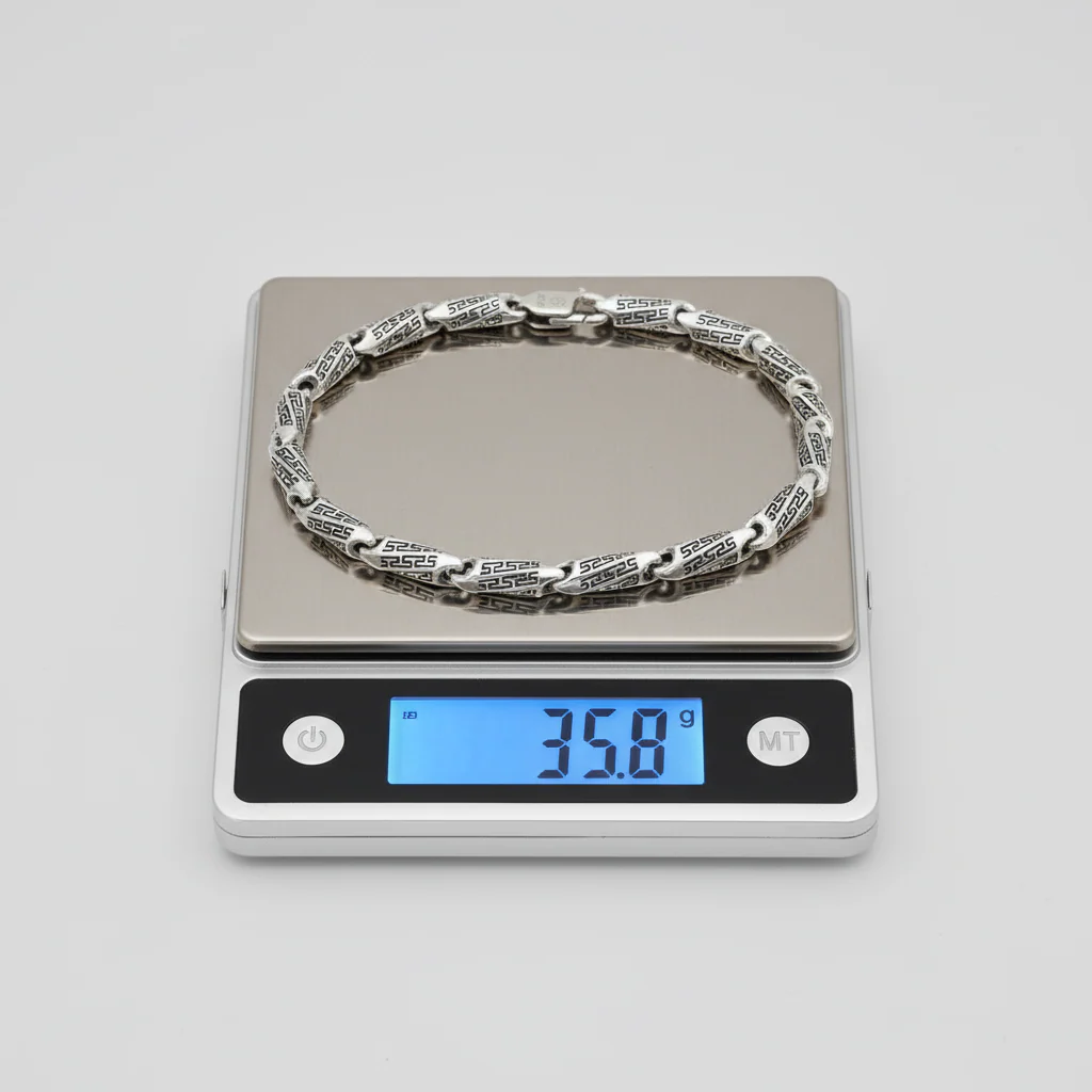 Hand Engraved Vintage Oxidized Bracelet | 925 Sterling Silver Bracelet | With Certificate of Authenticity and 925 Hallmark - Image 5
