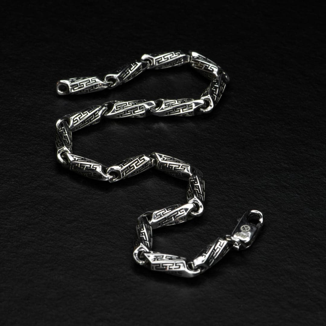 Hand Engraved Vintage Oxidized Bracelet | 925 Sterling Silver Bracelet | With Certificate of Authenticity and 925 Hallmark - Image 7