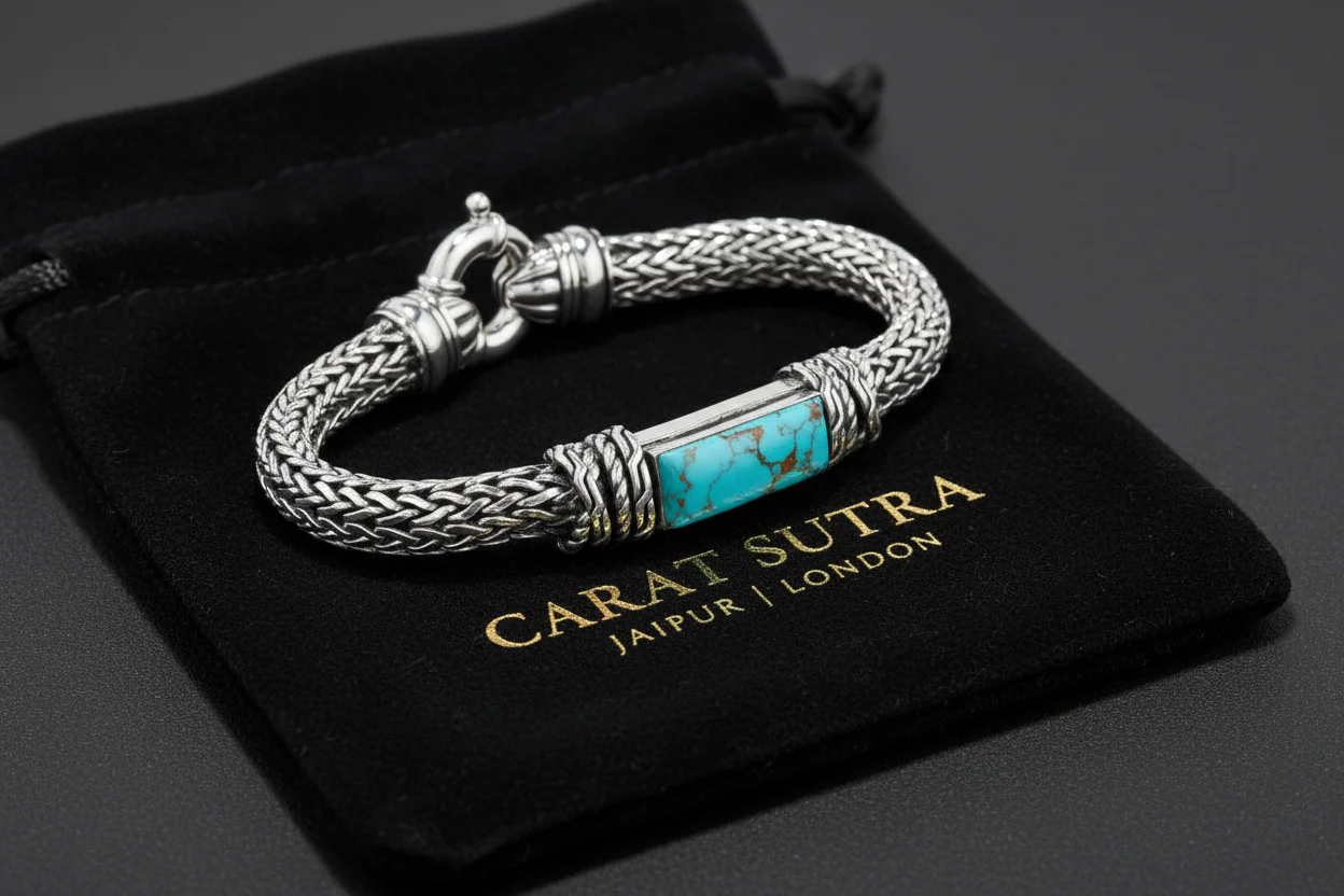 13mm Classic Chain Ring Clasp Bracelet for Men | 925 Sterling Silver Bracelet | Men's Jewelry | With Certificate of Authenticity and 925 Hallmark - Image 3