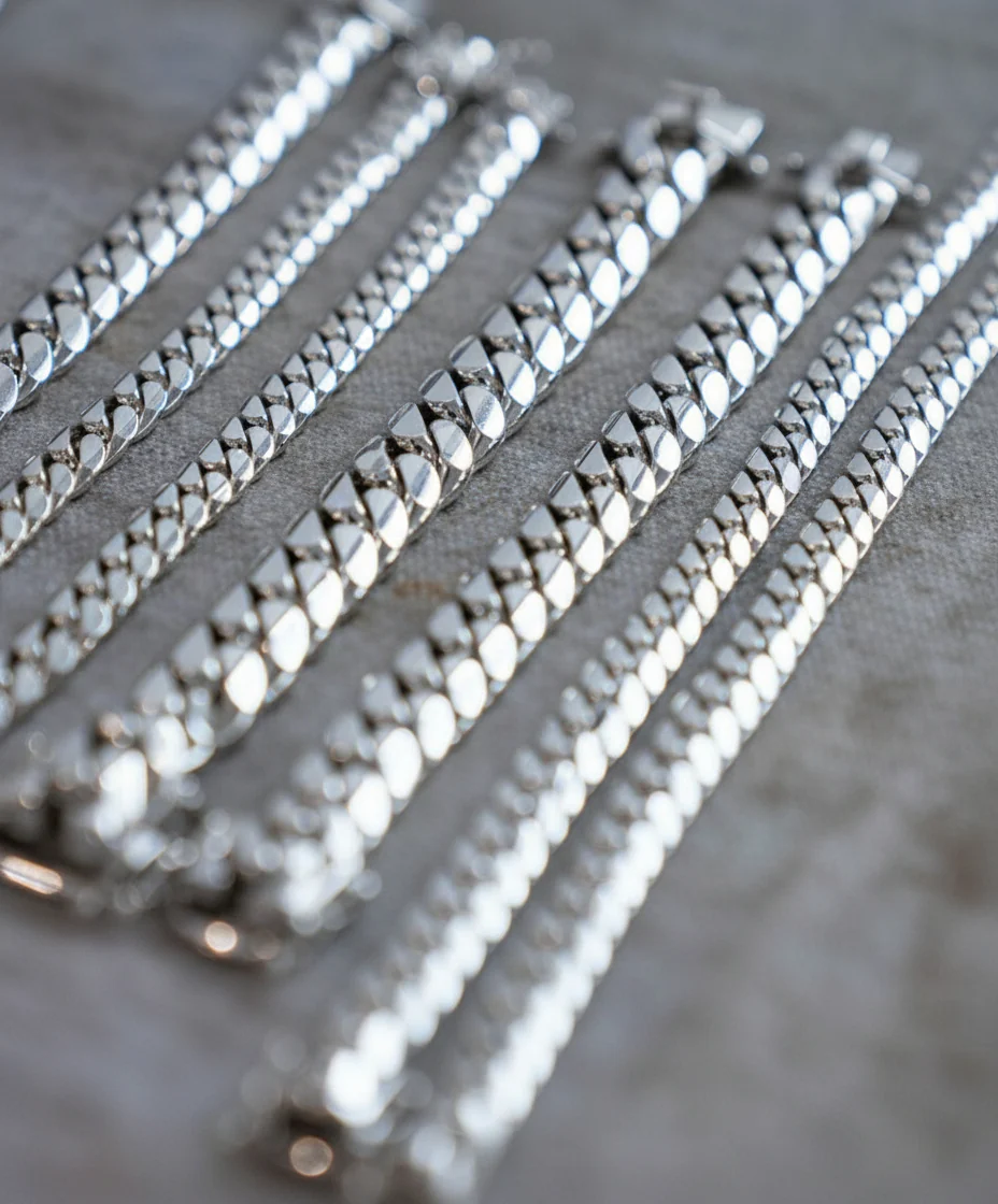 RARE PRINCE by CARAT SUTRA | 12mm Wide Solid Miami Cuban Link Bracelet | 22kt Gold Micron Plated 925 Sterling Silver Bracelet | Men's Jewelry | With Certificate of Authenticity and 925 Hallmark - Image 4