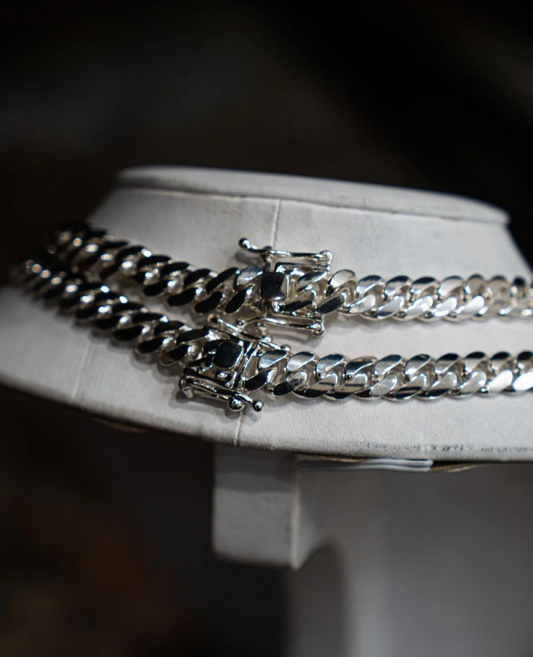 RARE PRINCE by CARAT SUTRA | 14mm Wide Solid Miami Cuban Link Chain | 925 Sterling Silver Chain | Men's Jewelry | With Certificate of Authenticity and 925 Hallmark - Image 5