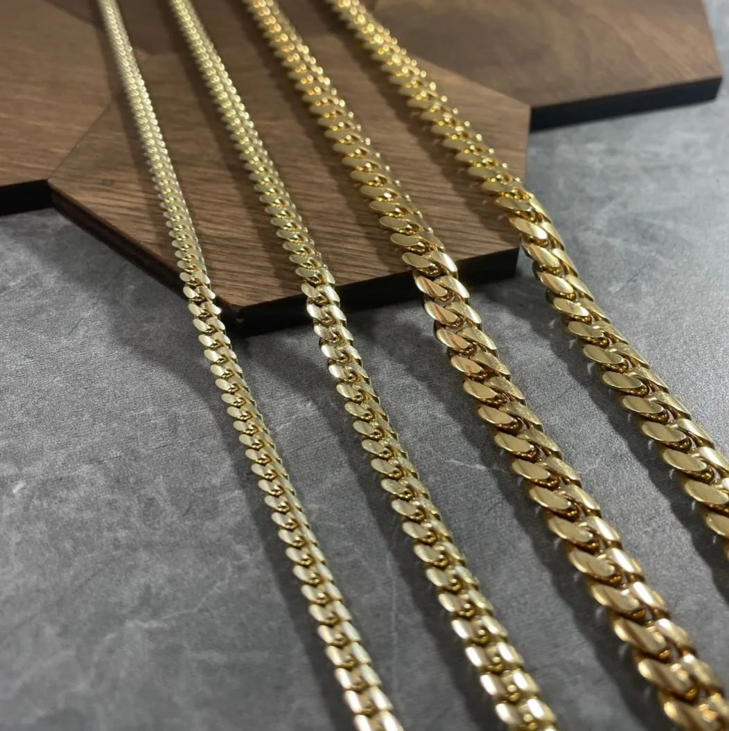 RARE PRINCE by CARAT SUTRA | 12mm Wide Solid Miami Cuban Link Chain | 22kt Gold Micron Plated 925 Sterling Silver Chain | Men's Jewelry | With Certificate of Authenticity and 925 Hallmark - Image 8