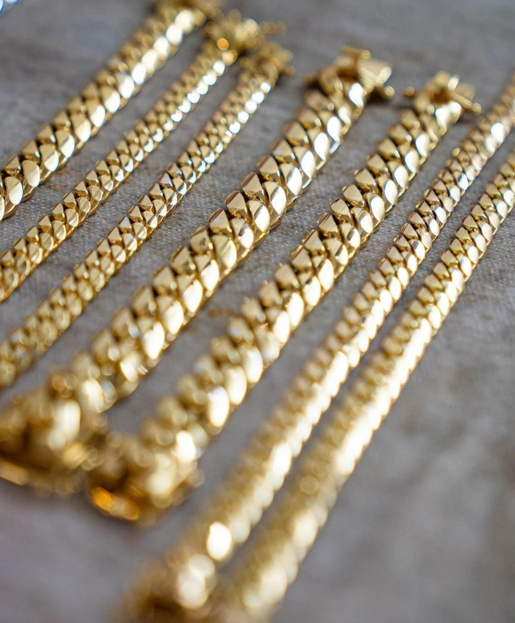 RARE PRINCE by CARAT SUTRA | 14mm Wide Solid Miami Cuban Link Bracelet | 22kt Gold Micron Plated 925 Sterling Silver Bracelet | Men's Jewelry | With Certificate of Authenticity and 925 Hallmark - Image 6