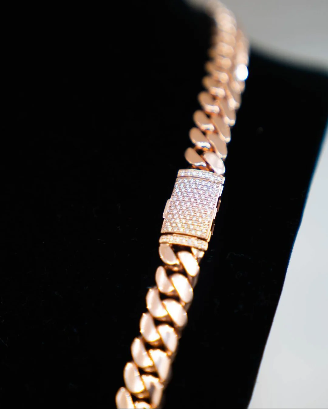 RARE PRINCE by CARAT SUTRA | Solid 14mm Miami Cuban Link Chain with Iced Lock | 22kt Gold Micron Plated on 925 Sterling Silver Chain with AAA+ Quality Swarovski Diamonds | Men's Jewelry | With Certificate of Authenticity and 925 Hallmark - Image 5