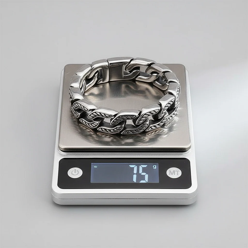 RARE PRINCE by CARAT SUTRA | Unique Retro Silver Oxidized Bracelet for Men | 925 Sterling Silver Bracelet | Men's Jewelry | With Certificate of Authenticity and 925 Hallmark - Image 6