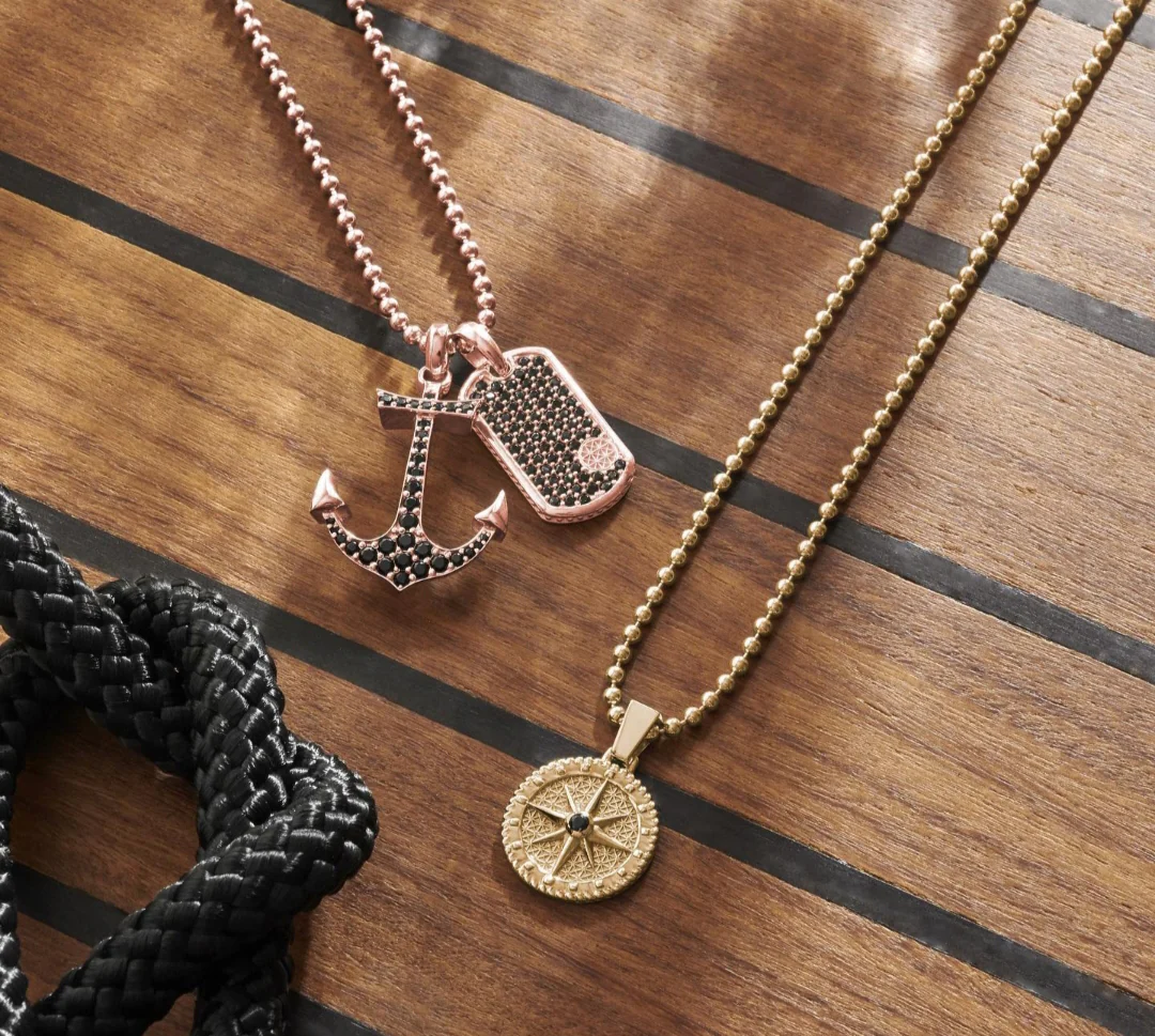 RARE PRINCE by CARAT SUTRA | Unique Designed Compass Pendant for Men | 925 Sterling Silver Pendant | Men's Jewelry | With Certificate of Authenticity and 925 Hallmark - Image 6