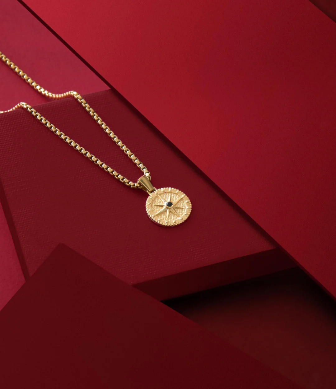RARE PRINCE by CARAT SUTRA | Unique Designed Compass Pendant for Men | 925 Sterling Silver Pendant | Men's Jewelry | With Certificate of Authenticity and 925 Hallmark - Image 8