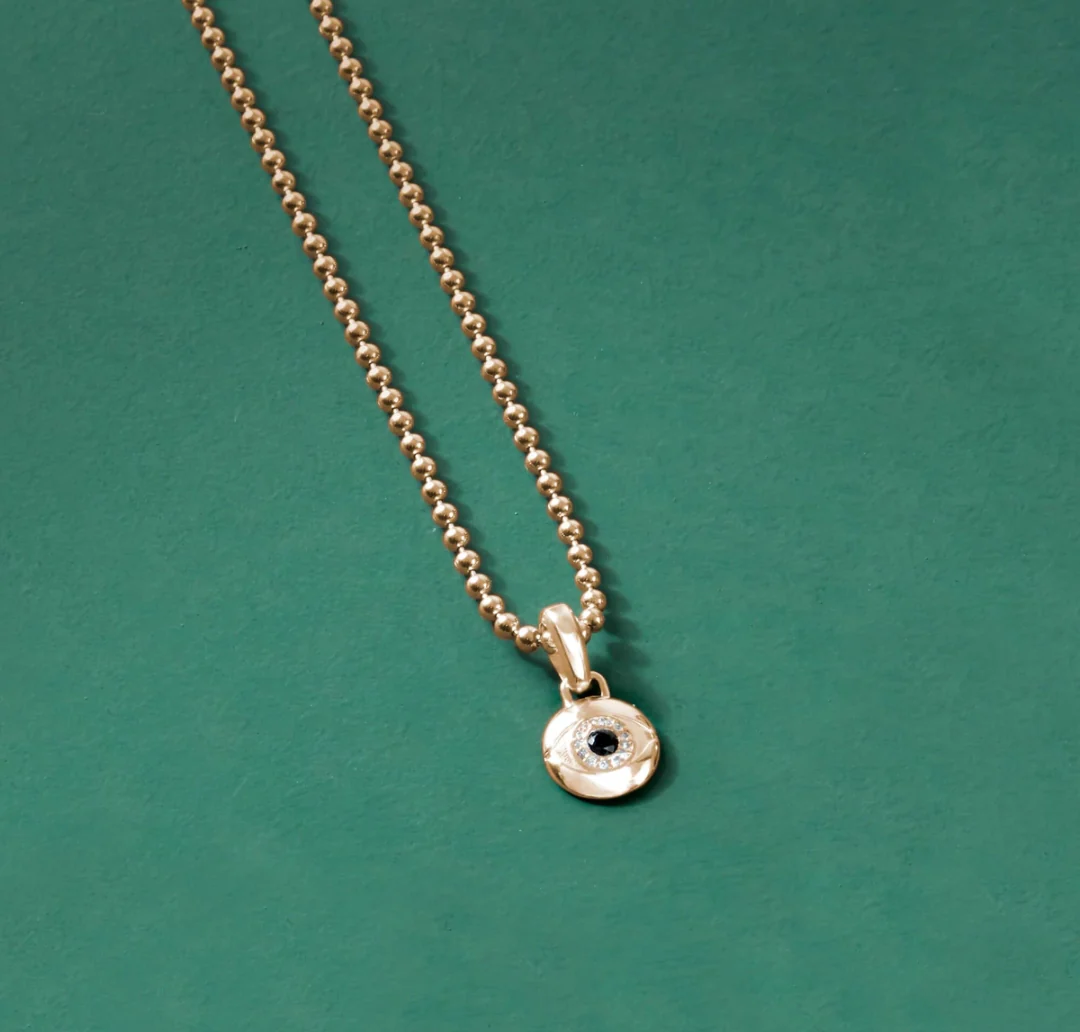 RARE PRINCE by CARAT SUTRA | Unique Designed Evil Eye Pendant | 925 Sterling Silver Pendant | Men's Jewelry | With Certificate of Authenticity and 925 Hallmark - Image 4