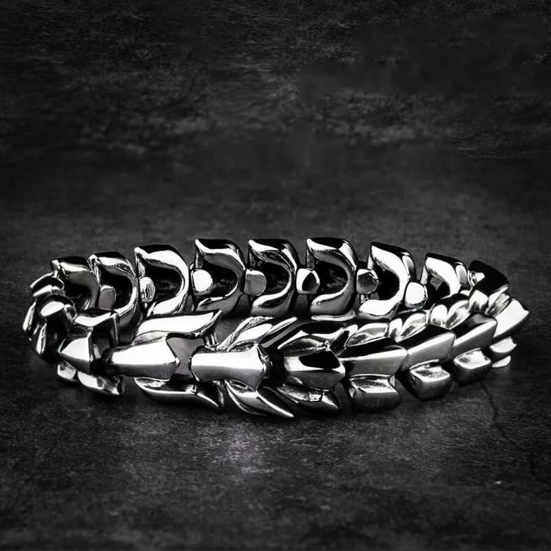 Unique Silver Dragon Bracelet | 925 Sterling Silver Bracelet | Men Jewelry | With Certificate of Authenticity and 925 Hallmark - Image 5