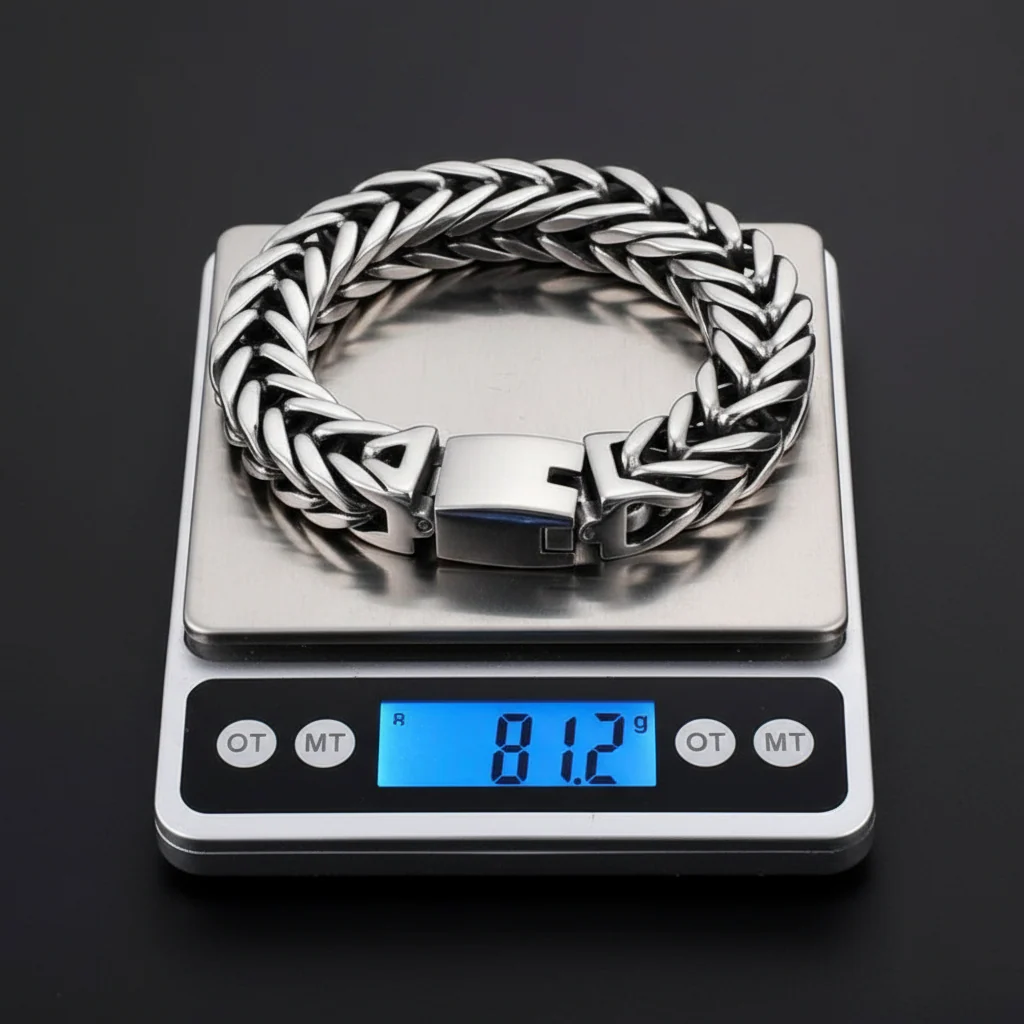 18mm wide Unique Retro Masculina High Polished V link Bracelet for Men | 925 Sterling Silver Bracelet | With Certificate of Authenticity and 925 Hallmark - Image 8