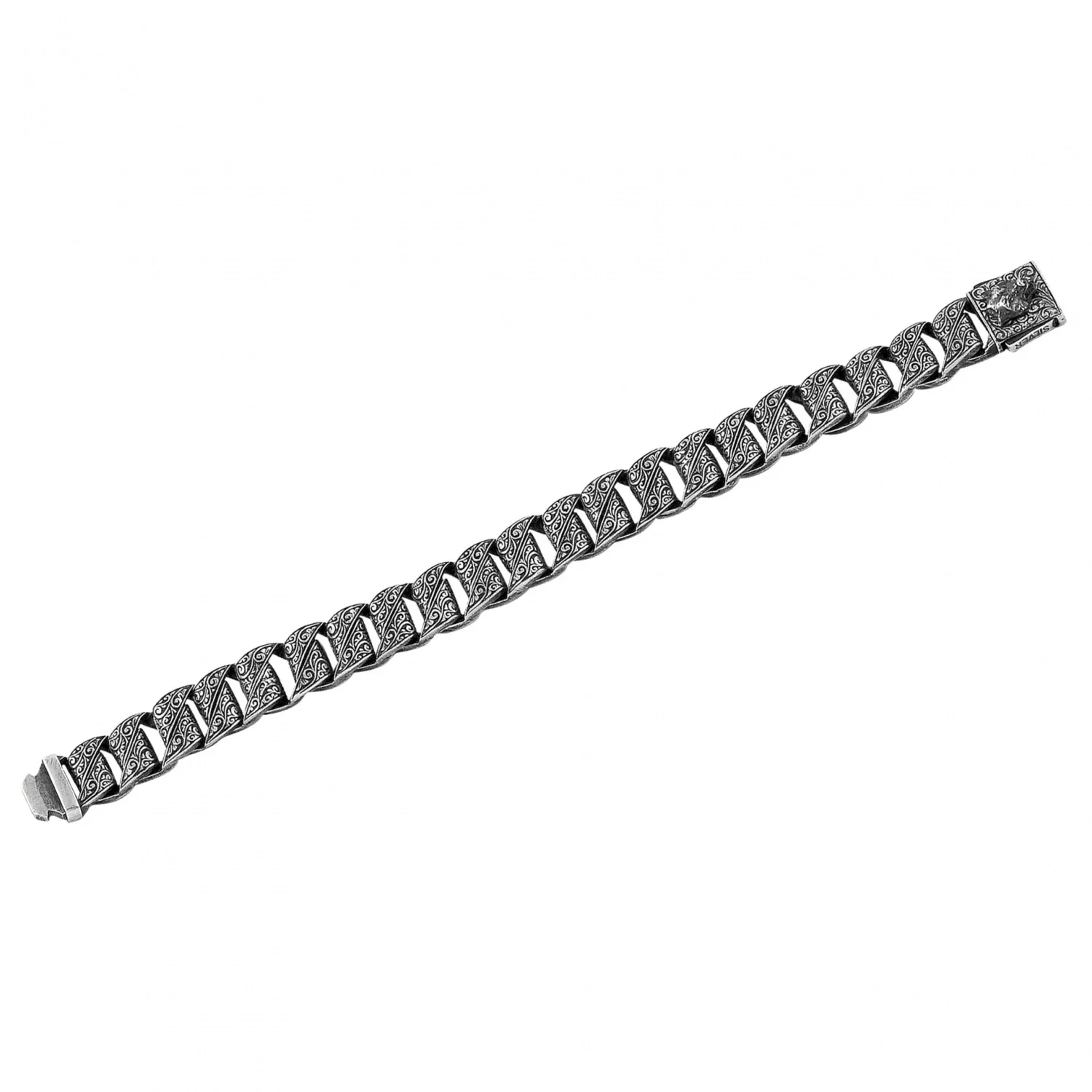 RARE PRINCE by CARAT SUTRA | Unique Vintage Oxidized Wolf Bracelet | 925 Sterling Silver Bracelet | Men's Jewelry | With Certificate of Authenticity and 925 Hallmark - Image 5