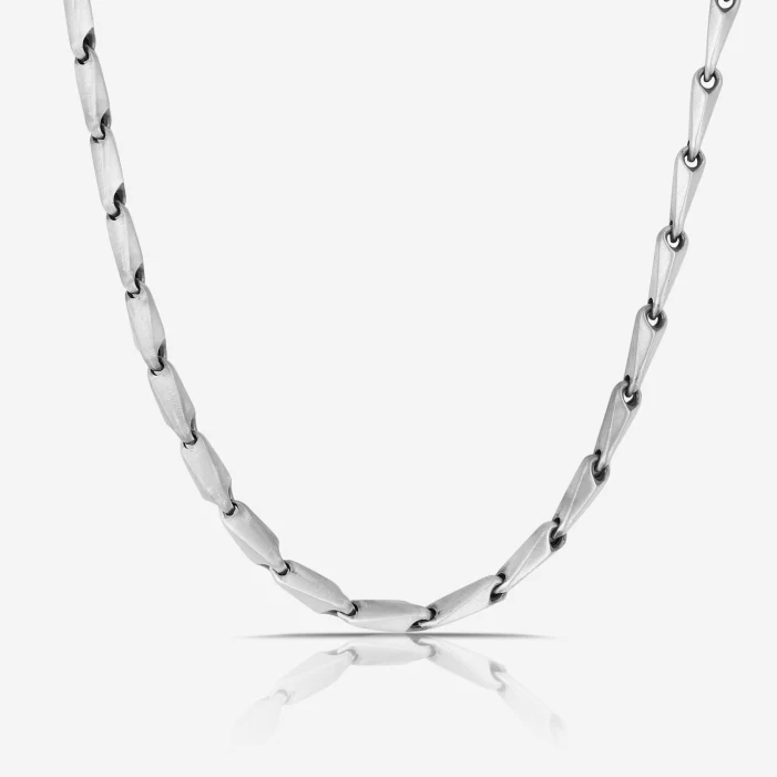 Minimalist Solid 4mm Infinity Chain | 925 Sterling Silver Chain | Men's Jewelry | With Certificate of Authenticity and 925 Hallmark - Image 2
