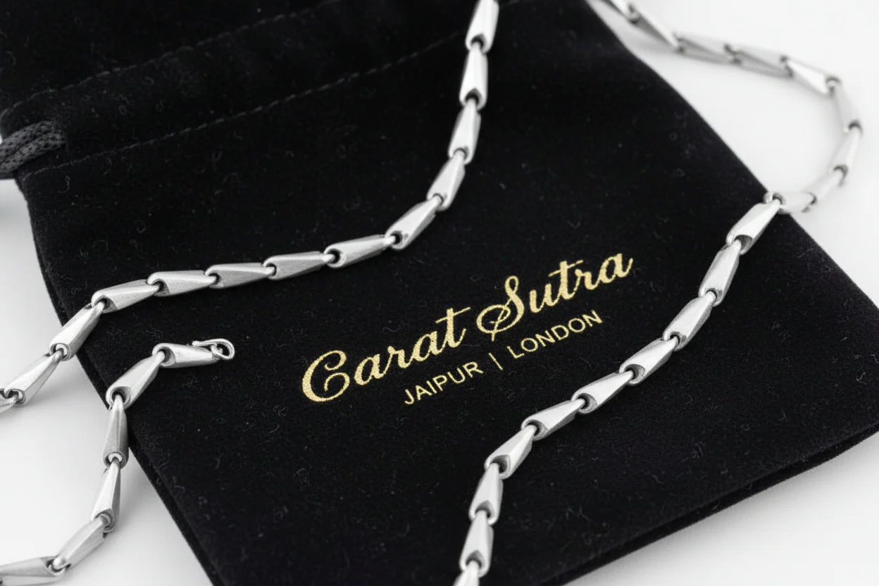 Minimalist Solid 4mm Infinity Chain | 925 Sterling Silver Chain | Men's Jewelry | With Certificate of Authenticity and 925 Hallmark - Image 4