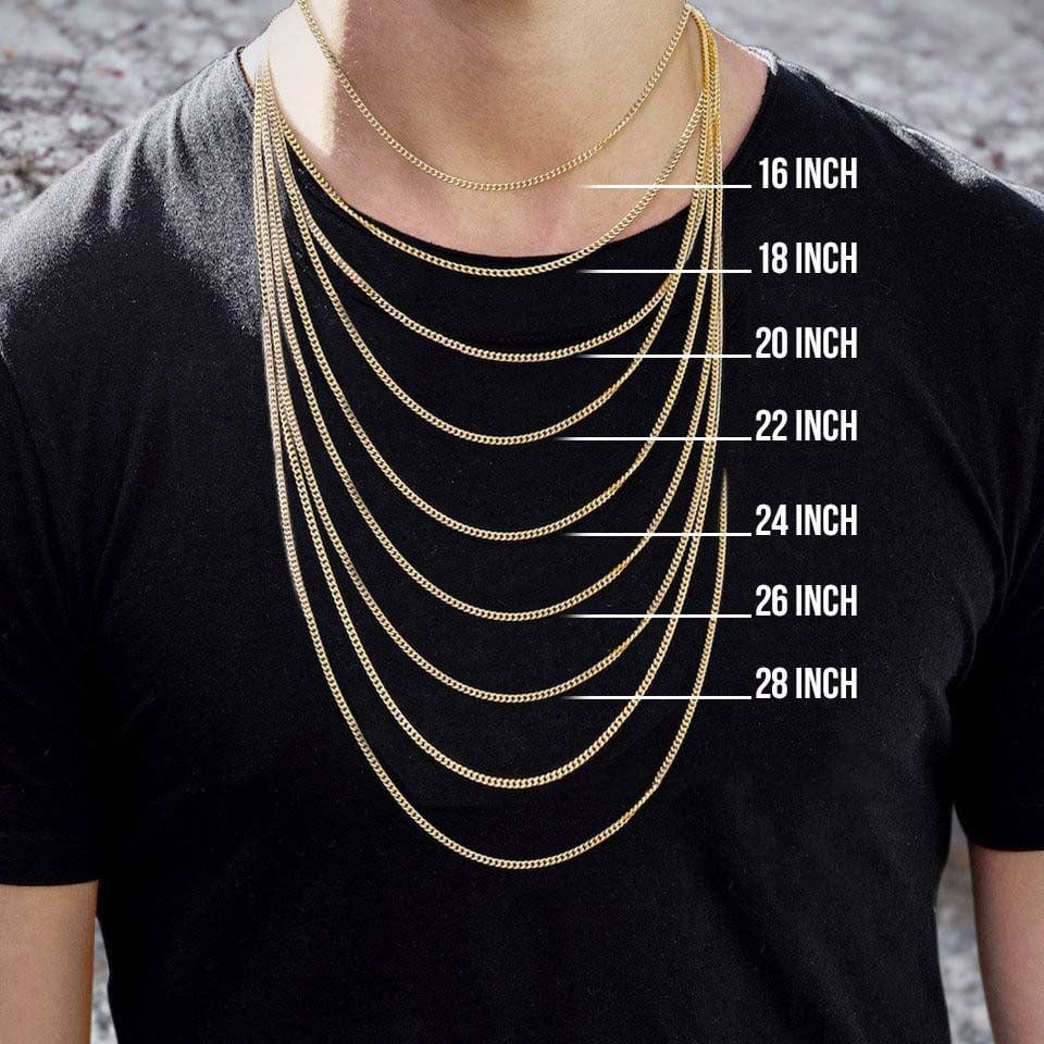 RARE PRINCE by CARAT SUTRA | Minimalist Solid 4mm Round Link Chain with Custom Name Initial (Rhodium Plated) | 925 Sterling Silver Chain | Men's Jewelry | With Certificate of Authenticity and 925 Hallmark - Image 4