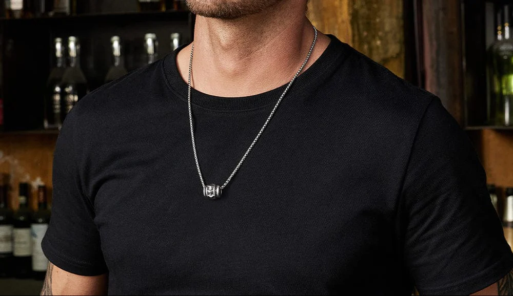 Unique Designed Armour Pendant for Men | 925 Sterling Silver Oxidized Pendant | With Certificate of Authenticity and 925 Hallmark - Image 3