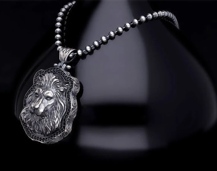 Unique Designed Lion Pendant for Men | 925 Sterling Silver Oxidized Pendant | Men's Jewelry | With Certificate of Authenticity and 925 Hallmark - Image 5
