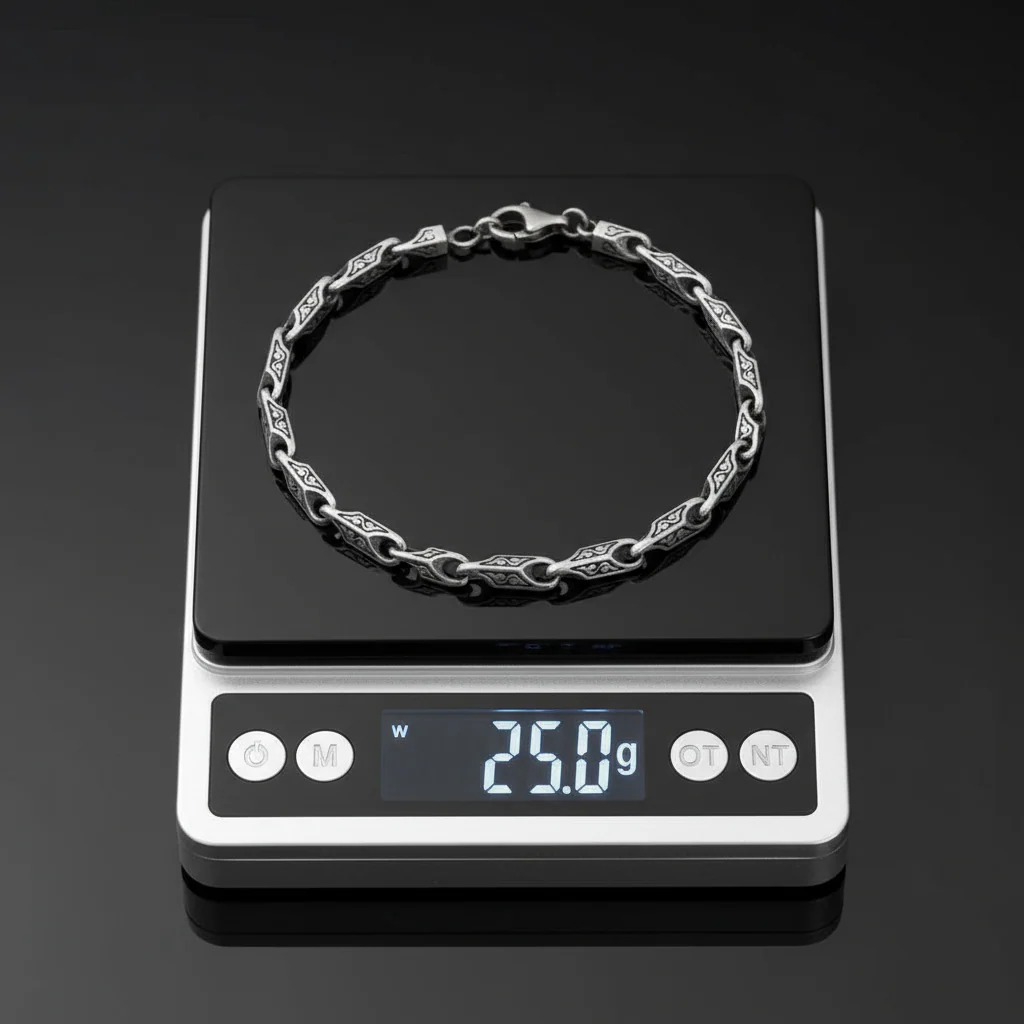 5mm, solid, wide Hand Engraved Vintage Oxidized Bracelet | 25-35g, 925 Sterling Silver Bracelet | With Certificate of Authenticity and 925 Hallmark - Image 6